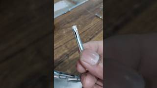 Diamond drill bits are perfect for drilling holes || #glass #youtubeshorts