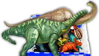 NEW Jurassic World Camp Cretaceous Collection! Brachiosaurus, Triceratops, Herbivore Dinosaurs