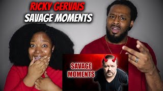 Ricky Gervais being a savage for 10 minutes straight | The Demouchets REACT