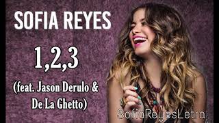 Sofia Reyes - 1,2,3 Karaoke + Letra feat. Jason Derulo & De La Ghetto