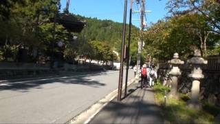 B119【和歌山】世界遺産「天空のまち高野山を歩く」-4＜金剛峰寺～女人堂＞