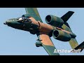 A-10 Demo (SEA Camo!) with Pyro - Cleveland Airshow 2021