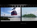 #Guwahati Ropeway over Brahmaputra river#ropeway #Assam #Umananda #smallestisland