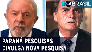 Paraná Pesquisas: Lula tem 42,7% contra 36,4% de Bolsonaro | SBT Brasil (27/09/22)