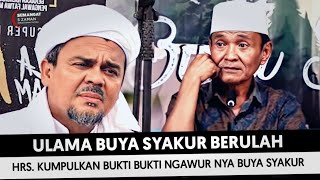 14 BUKTI DIPEGANG HABIB RIZIEQ. REKAMAN BUYA SYAKUR YANG DIANGGAP MENYESATKAN