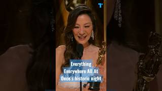 Everything Everywhere All At Once's historic Oscars night (in under 60 sec!)