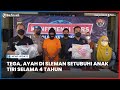 Tega, Ayah di Sleman Setubuhi Anak Tiri Selama 4 Tahun