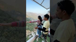 Himalayan Bungy #trendingshorts #bungeejumping #shortsfeed #youtubeshorts #viralshorts #adventure