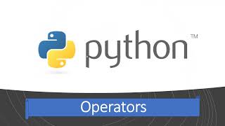 Learning Python Part-2 Operators