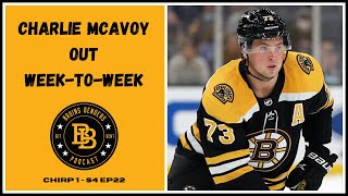 Benders: Charlie McAvoy Out Week-To-Week