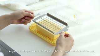 How to Use a Butter Cutter Box: Effortlessly Cut and Store Your #Butter! #kitchen #kitchenutilities