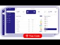 Complete Responsive Admin Dashboard - Code[Free Download] | HTML, CSS and JavaScript