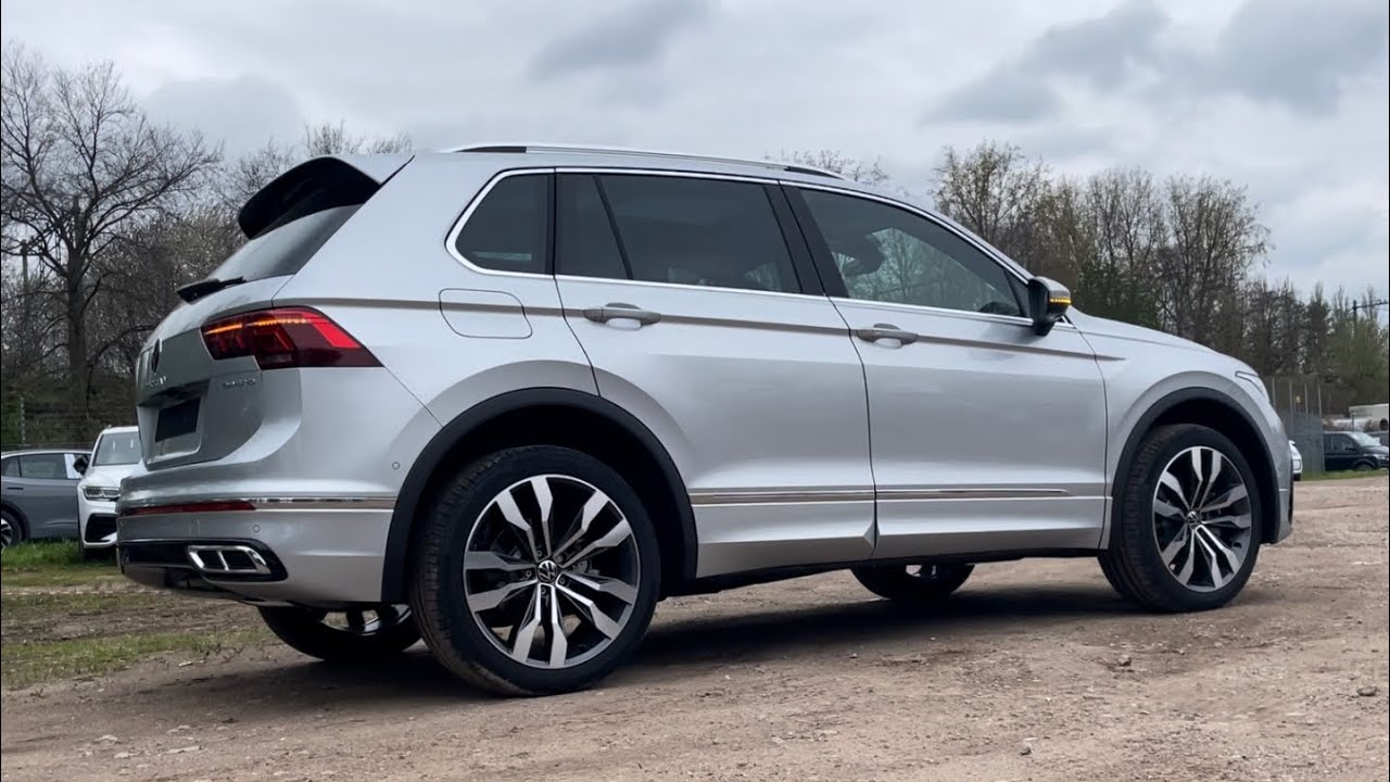 Volkswagen NEW Tiguan R-Line 2023 In 4K Reflex Silver Metal 20 Inch ...