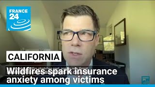 Los Angeles wildfires spark insurance anxiety among victims • FRANCE 24 English