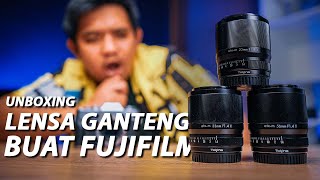 Makin Banyak Pilihan Buat Kamera Mirrorless Fujifilm | Unboxing Lensa Tokina