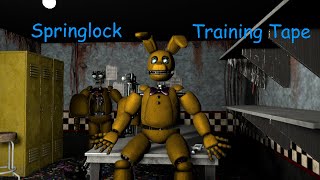 [FNAF SFM] Springlock Training Tape