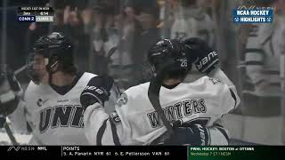 Kristaps Skrastiņš Goal vs University of Connecticut Huskies | NCAA