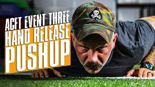 ACFT Event Three: Hand Release Pushup | The Green Beret Guide to the ACFT | SOFLETE