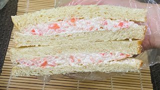 ครีมชีสแซนด์วิช ทำง่าย อร่อยด้วย yummy cream cheese sandwich #easyrecipe