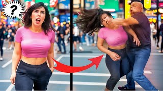 When Guys Actually Fight Back! Brutal Men Vs Women Fights!