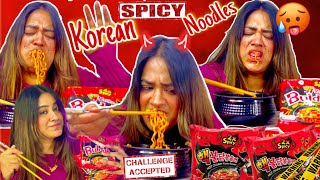 KOREAN 2x Spicy Samyang fire Noodles Challenge | *BULDAK RAMEN* | Eating Extreme Spicy Noodles🍜