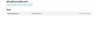 project3 mail demo