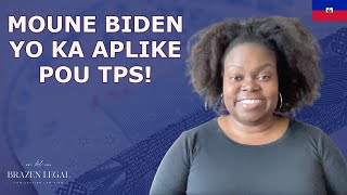 Administrasyon Biden pwolonje ak relouvri TPS pou Ayiti | Avoka Bianca