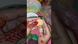 লাকসা সেমাই দিয়ে মিষ্টির বড়া তৈরি করা \\Making sweet bara with laksa semai \\ গরিবের রান্নাঘর