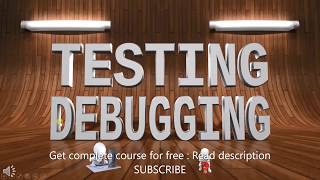 ISTQB- 8 Testing Vs Debugging : ISTQB Foundation level 2018 training