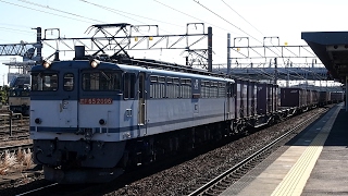 2017/02/04 JR貨物 5087レ EF65-2096 稲沢駅