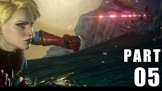 Marvel Future Revolution story mode gameplay part 05 (ios-Android) - Captain marvel | Psycho Saim