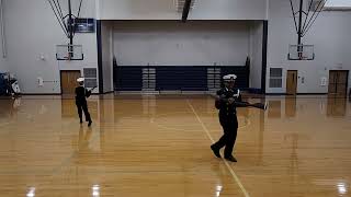 CCHS NJROTC ARMED DUAL EXHIBITION