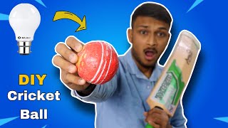 DIY Led bulb to Cricket Tape ball at home