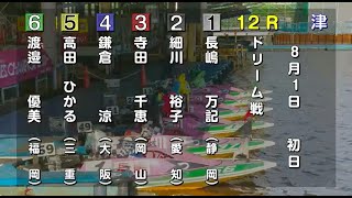 【G1レディース競艇ドリーム】①長嶋②細川③寺田千④鎌倉⑤高田ひ⑥渡邉優