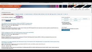 Gale Academic OneFile Basic Search Tips