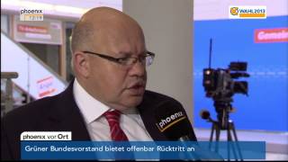 BTW 2013: Peter Altmaier am 23.09.2013