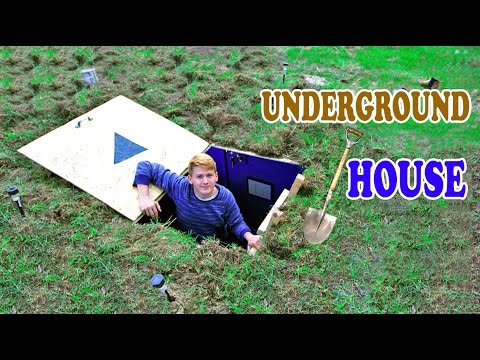 Underground House - DIY | How to build a house under the ground Underground House - DIY | How to build a house under the ground