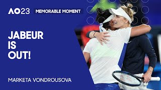 Match Point | Vondrousova Beats Jabeur | Australian Open 2023