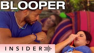 BLOOPER: Eric Helps Bibiana With Her Boogers | The Bachelor Insider