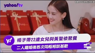 楊子帶22歲女兒與黃聖依聚餐 二人離婚後首次同框相談甚歡【Yahoo TV #娛樂星聞】#楊子 #黃聖依