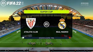 FIFA 22 | Real Madrid Vs Atletic Bilbao | Spain Super Cup Final | PS5 Gameplay & Prediction