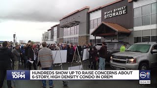 Hundreds Raise Concerns About 6-Story, High Density Condo In Orem