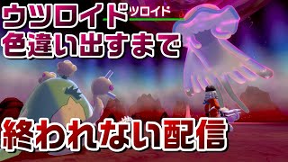 【ポケモン剣盾】参加型UB全部色違い計画第4弾 65～色違いウツロイド厳選 出すまで終われない配信 ダイマックスアドベンチャー【鎧の孤島】【冠の雪原】