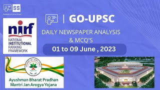 1 to 9 June 2023 - DAILY NEWSPAPER ANALYSIS IN KANNADA | CURRENT AFFAIRS IN KANNADA 2023 |