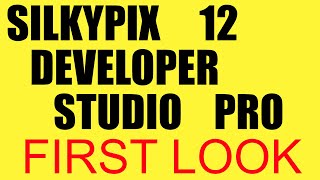 🛑 Silkypix Developer Studio Pro 12. New Version First Impression