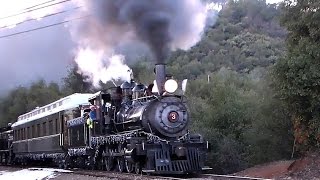 Sierra Railway No. 3 - The Movie Queen Returns to Sonora - December 13th, 2013