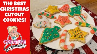 Best Ever Christmas Cut out Cookies   Super Simple to make   Favorite Holiday Cookie Recipe