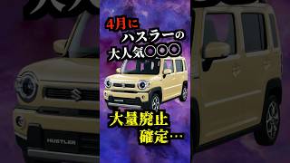 【鬼コストカット】来月、ハスラーの大人気カラーが大量に廃止されます…【スズキ公式情報】 #suzuki #suv #軽自動車 #軽 #keicar #コンパクトカー #小型車 #新型 #中古車