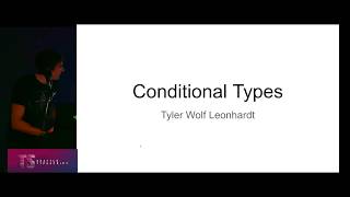 Conditional Types | Seattle TypeScript | 8/28/19
