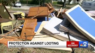 Collier County Sheriff's Office plans to crack down on looting and curfew-breaking